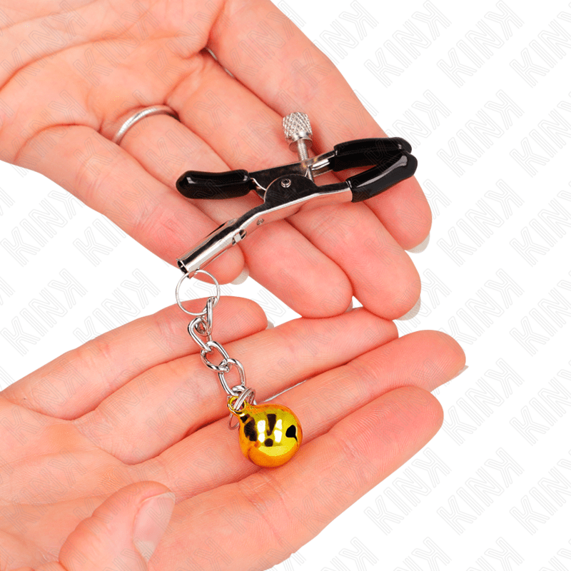 KINK - PINÇAS PINGENTE JINGLE BELL DOURADA 6 CM - Toys "n" Us