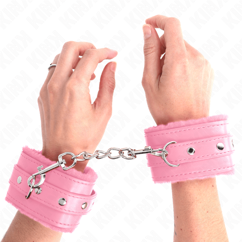 KINK - PULSO PREMIUM FORRO DE PELE ROSA COM CINTO ROSA AJUSTÁVEL 17 - 29 CM X 6 CM - Toys "n" Us