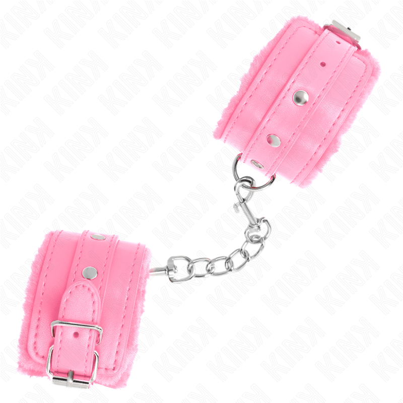 KINK - PULSO PREMIUM FORRO DE PELE ROSA COM CINTO ROSA AJUSTÁVEL 17 - 29 CM X 6 CM - Toys "n" Us