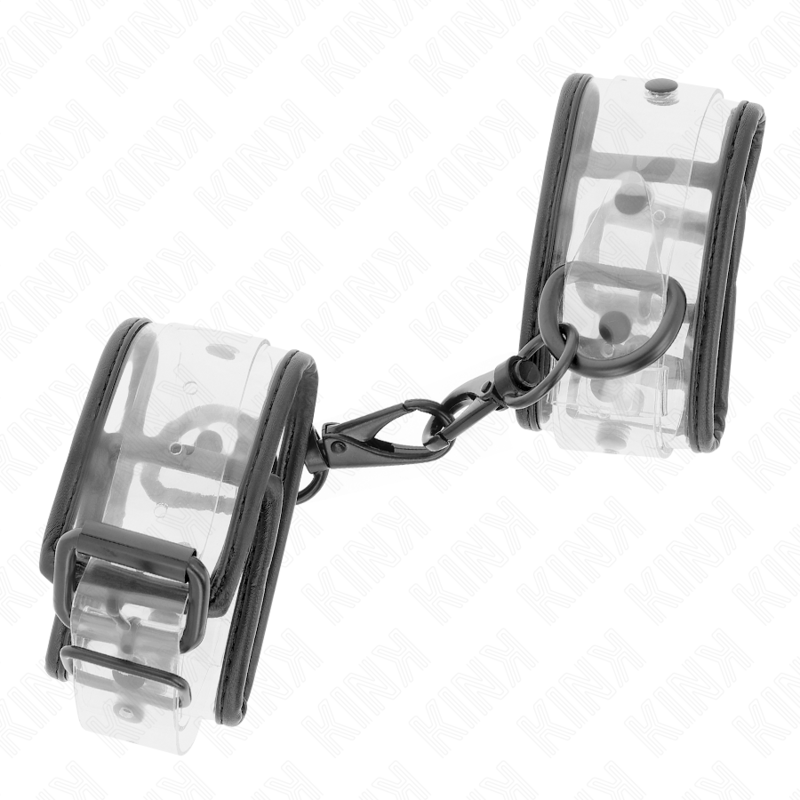KINK - PUNHOS DE PULSO TRANSPARENTES AJUSTÁVEIS 18 - 30 CM X 5,5 CM - Toys "n" Us