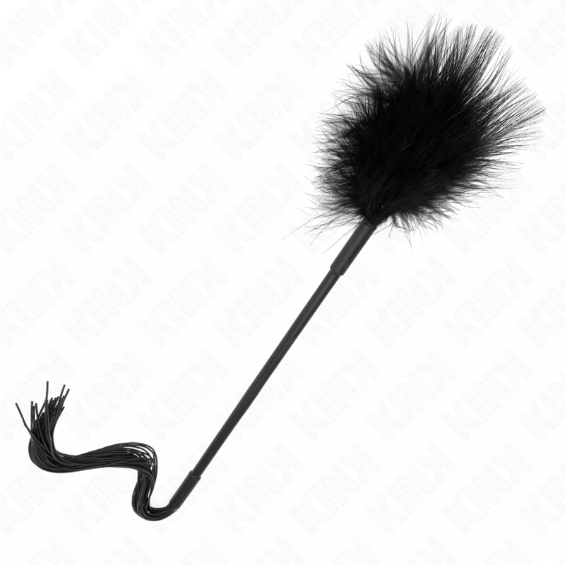 KINK - SILICONE WHIP WITH FEATHERS FOR TICKLE 47 CM - Toys "n" Us