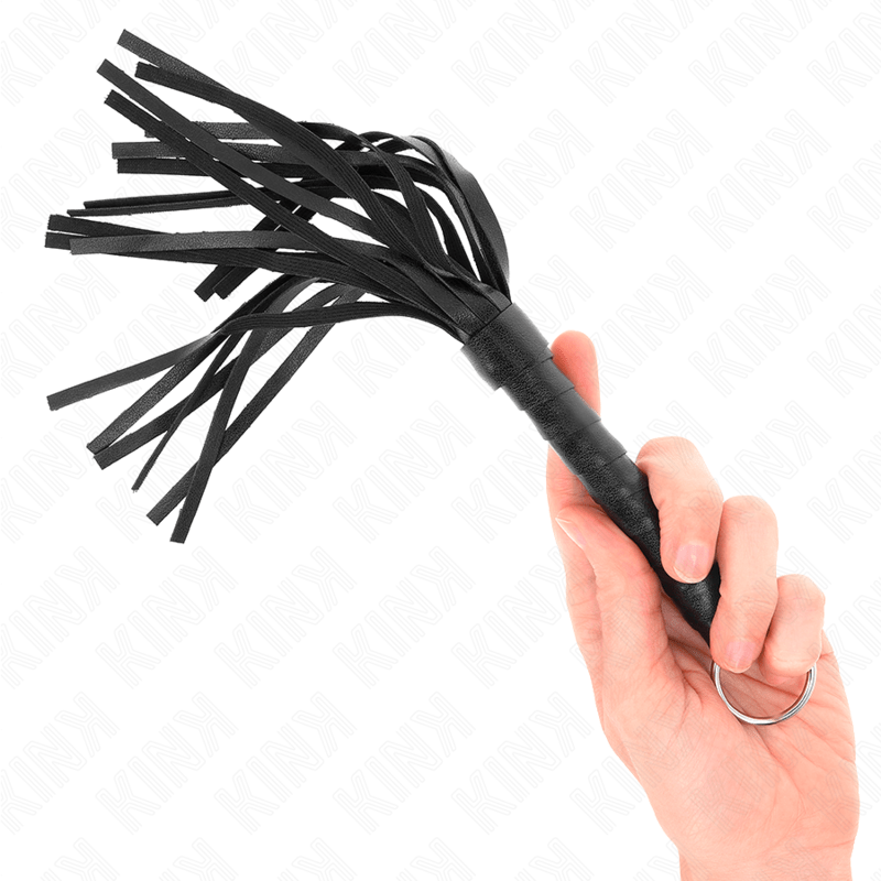 KINK - SIMPLE MINI BLACK WHIP 28 CM - Toys "n" Us