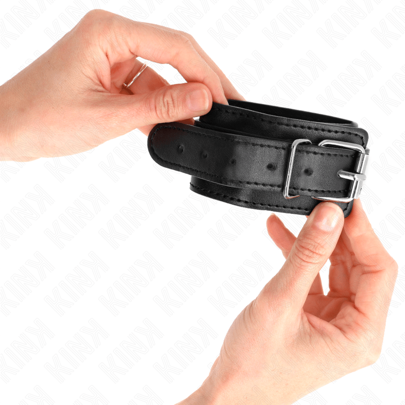 KINK - THIN WRIST RESTRAINTS BLACK ADJUSTABLE 21 - 33 CM - Toys "n" Us
