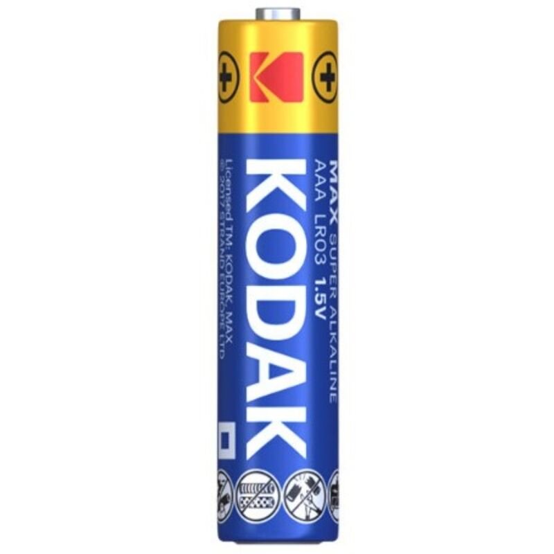 KODAK - MAX ALKALINE BATTERY AAA LR03 PACK*20 BATTERIES - Toys "n" Us