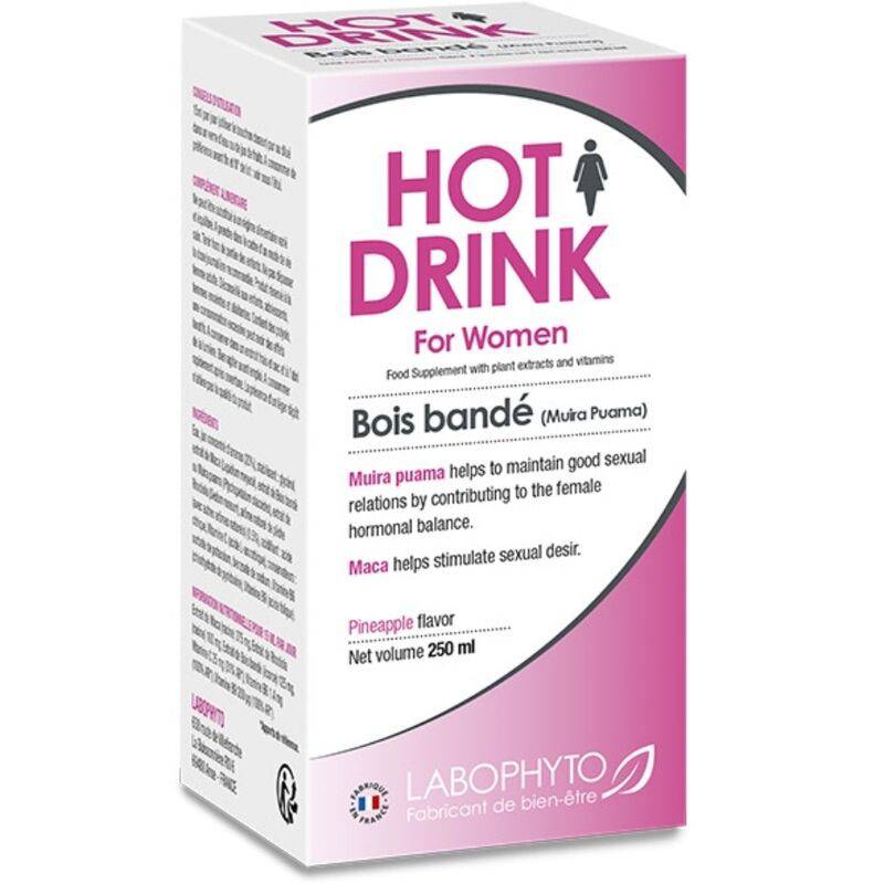 LABOPHYTO - BEBIDA QUENTE PARA MULHERES SUPLEMENTO ALIMENTAR ENERGIA SEXUAL 250 ML - Toys "n" Us