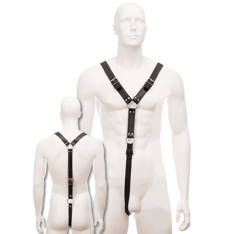 LEATHER BODY - ARNÊS DE COURO HOMENS NEGROS - Toys "n" Us