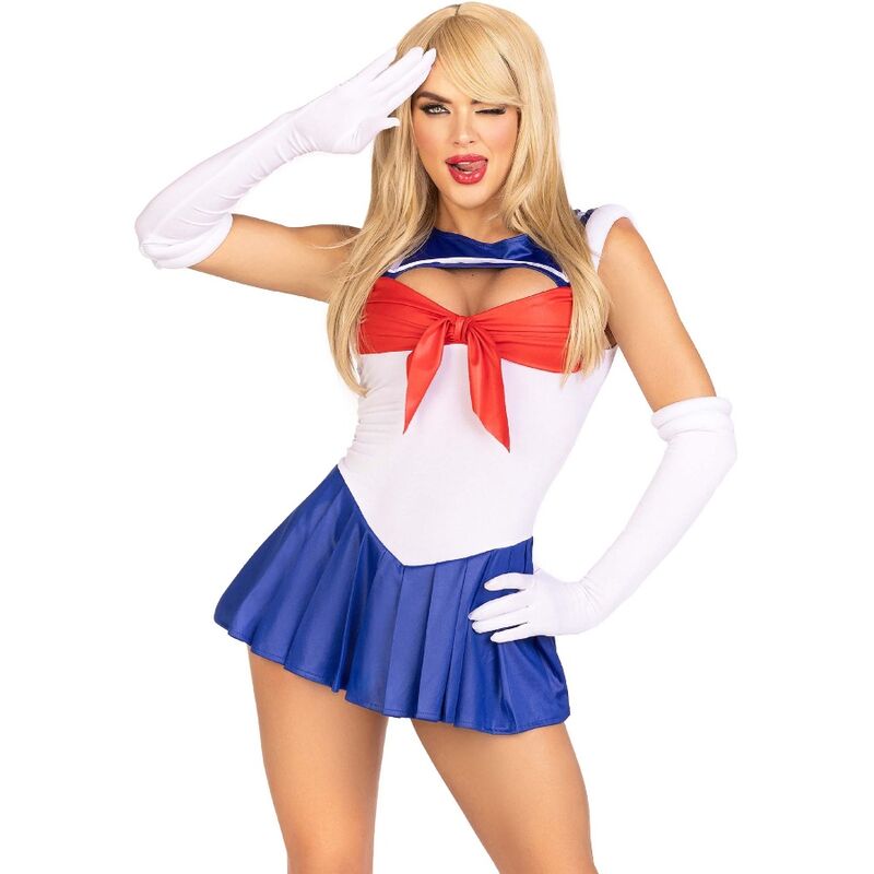 LEG AVENUE - COSTUME SEXY SAILOR MULTICOLOR M - Toys "n" Us