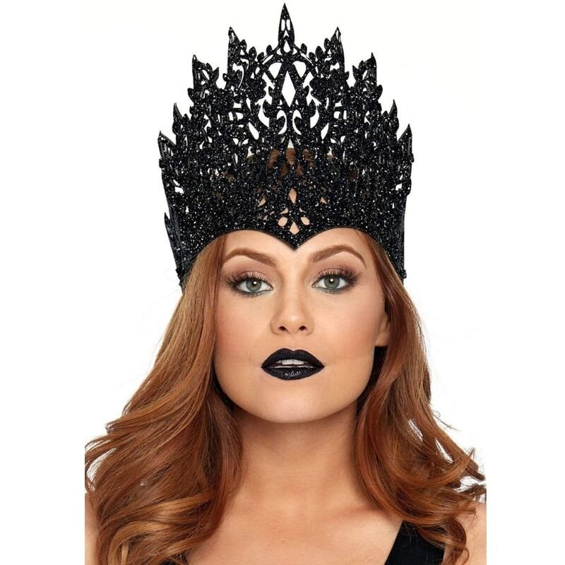LEG AVENUE - CROWN WITH GLITTER AND JEWEL BLACK - Toys "n" Us