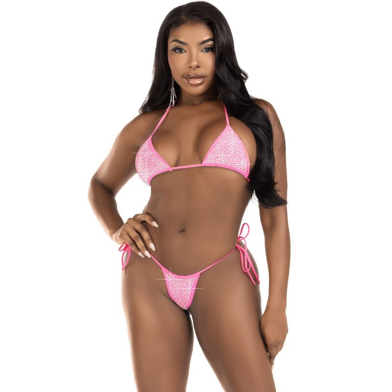 LEG AVENUE - DIAMONDS BIKINI FUCHSIA - Toys "n" Us