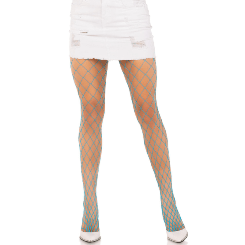 LEG AVENUE - MEIA - CALA DIAMOND FISHNNET ROSA - Toys "n" Us