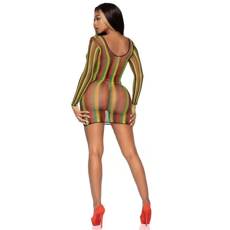 LEG AVENUE - RASTA MINI VESTIDO TAMANHO ÚNICO - Toys "n" Us