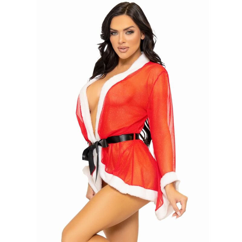 LEG AVENUE - SEXY CHRISTMAS LINGERIE COSTUME SANTA RED M/L - Toys "n" Us