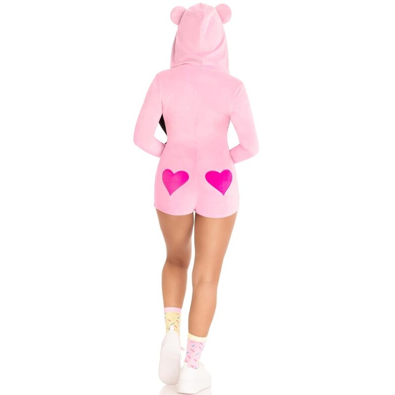 LEG AVENUE - TEDDY BEAR VELVET BODYSUIT PINK M - Toys "n" Us