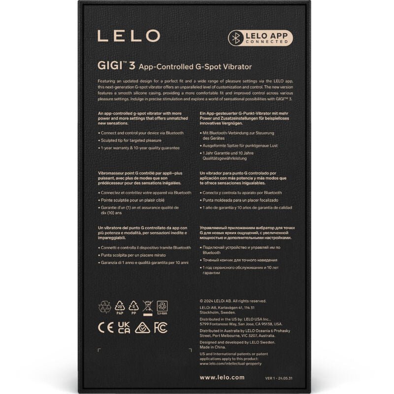 LELO - GIGI™ 3 G - SPOT VIBRATOR VIOLET - Toys "n" Us