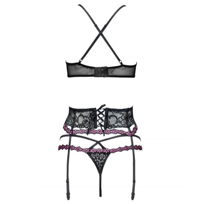 LIVCO CORSETTI FASHION - SNEHANA LC 90443 SUTI + CINTA LIGA + CALCINHA PRETA - Toys "n" Us