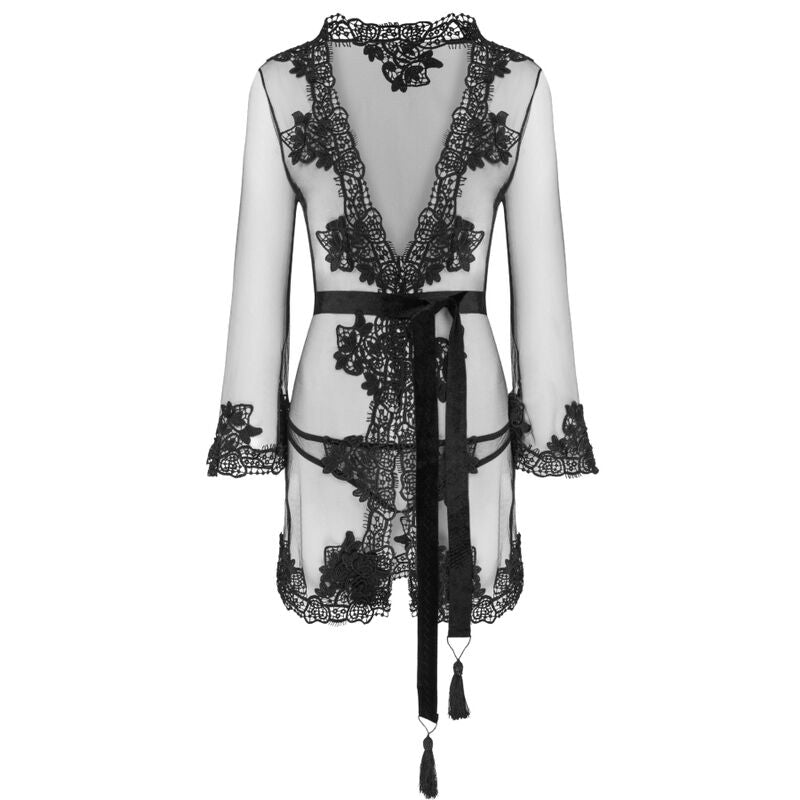 LIVCO CORSETTI FASHION - VESTIDO HERINA LC XG056 + CALCINHA PRETA TAMANHO ÚNICO - Toys "n" Us