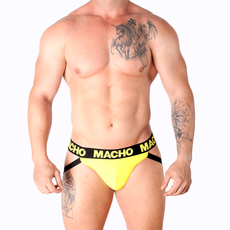 MACHO - MX25A JOCK LYCRA YELLOW XL - Toys "n" Us