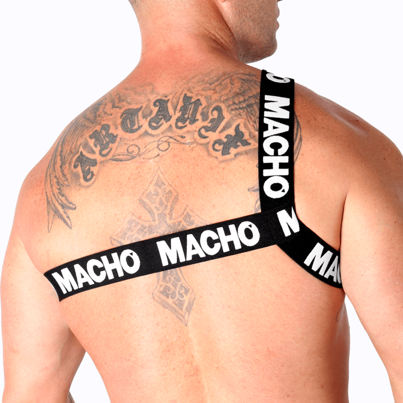 MACHO - ROMAN HARNESS WHITE S/M - Toys "n" Us