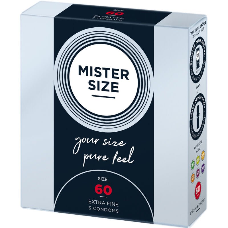MISTER SIZE - CONDOM SIZE XL 60 MM (3 UNITS) - Toys "n" Us