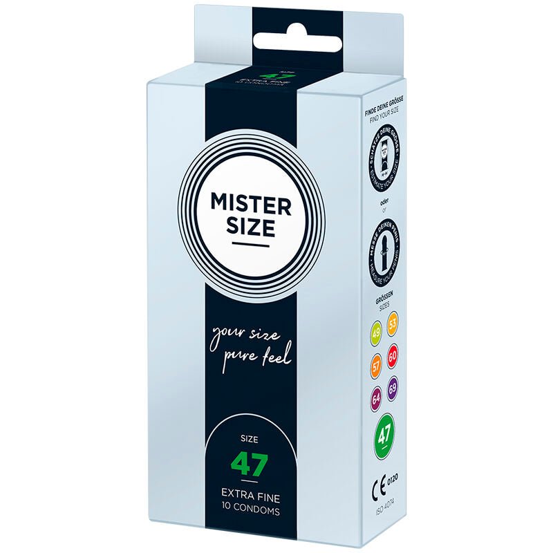 MISTER SIZE - CONDOMS SIZE XS 47 MM (10 UNITS) - Toys "n" Us