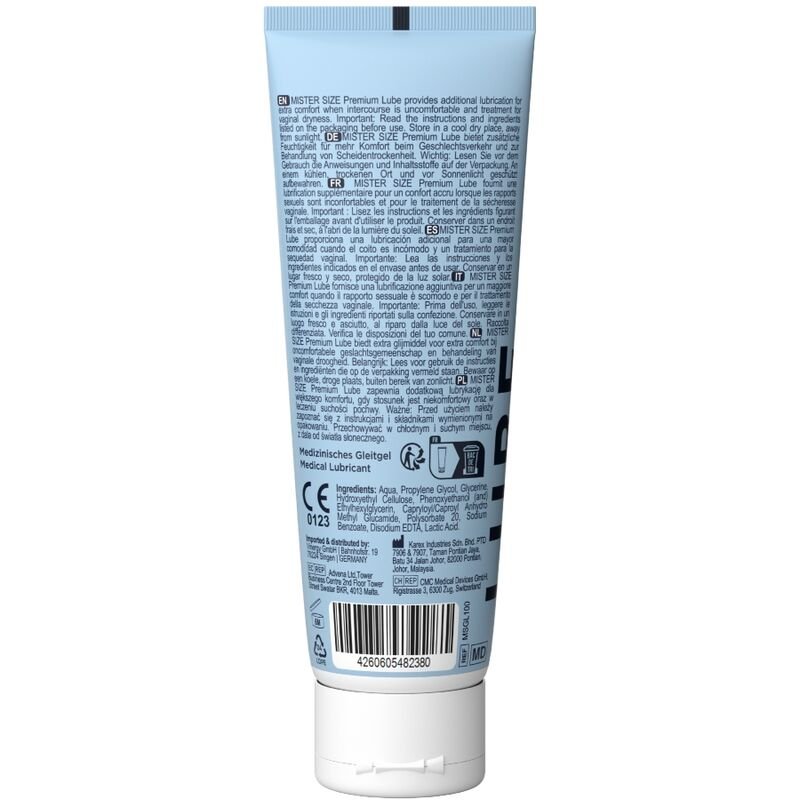 MISTER SIZE - PREMIUM LUBRICANT 100 ML - Toys "n" Us
