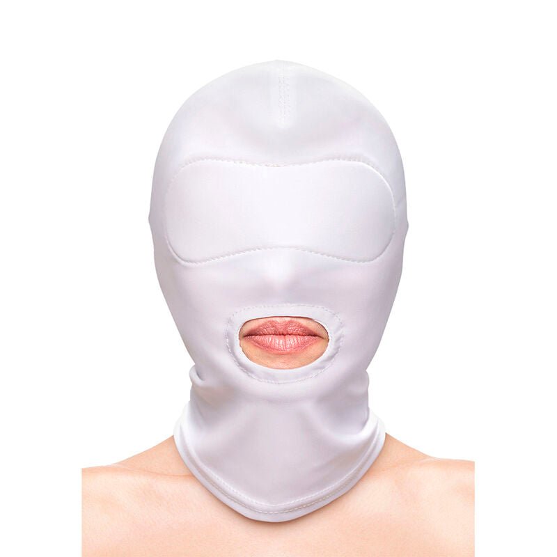 NS NOVELTIES - FETISH & FASHION MOUTH HOOD NYLON WHITE - Toys "n" Us