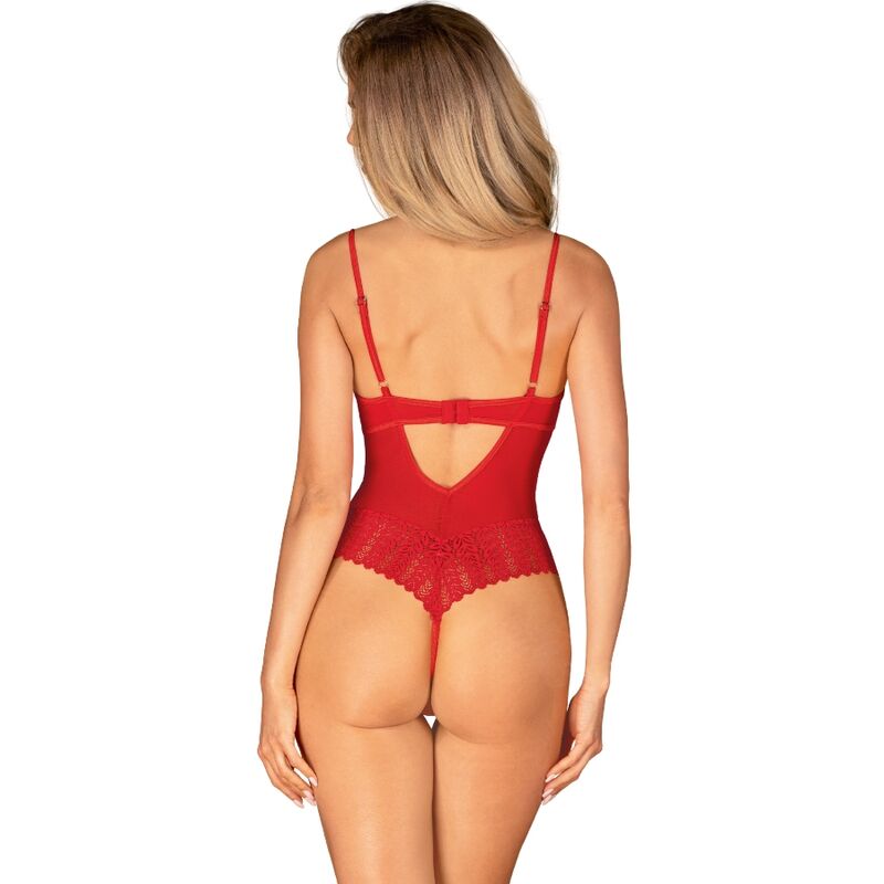OBSESSIVE - INGRIDIA CROTCHLESS VERMELHO XS/S - Toys "n" Us