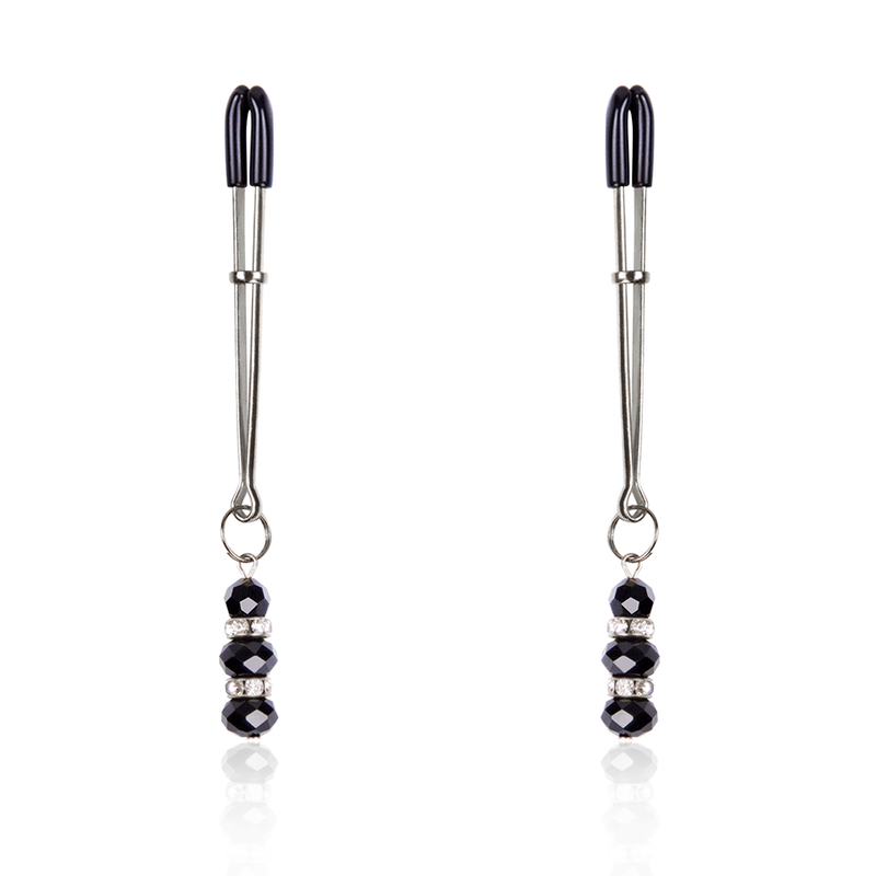 OHMAMA FETISH - NIPPLE Clamps WITH CRYSTAL STONES - Toys "n" Us