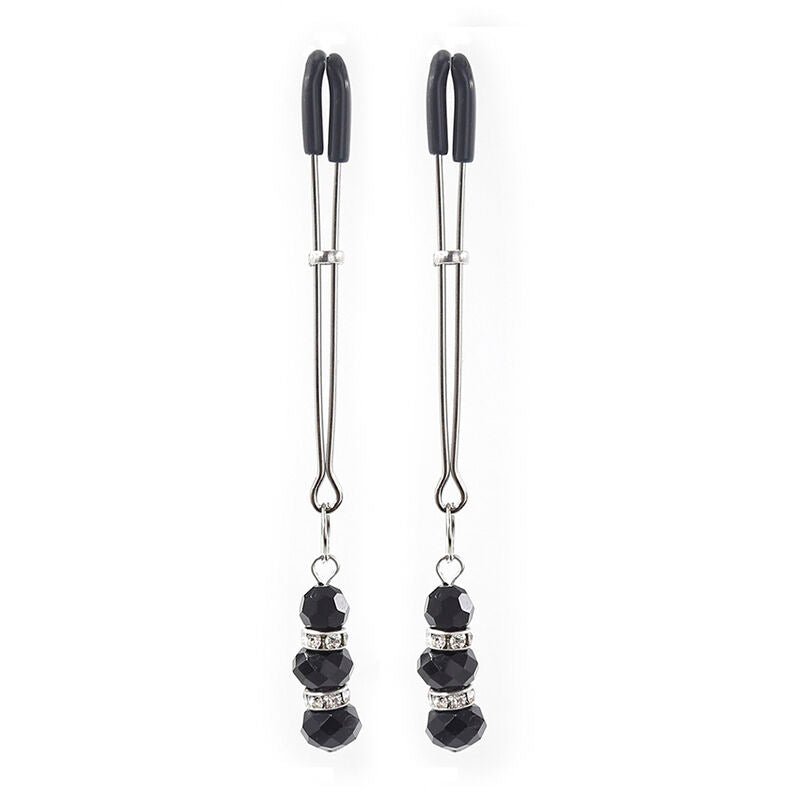 OHMAMA FETISH - NIPPLE Clamps WITH CRYSTAL STONES - Toys "n" Us