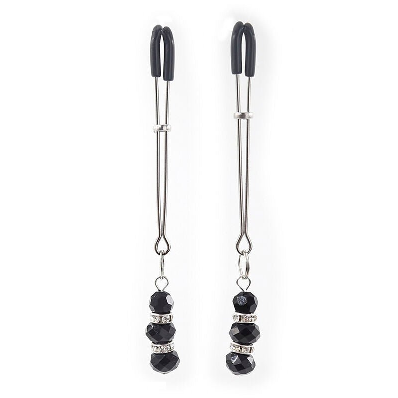 OHMAMA FETISH - NIPPLE Clamps WITH CRYSTAL STONES - Toys "n" Us