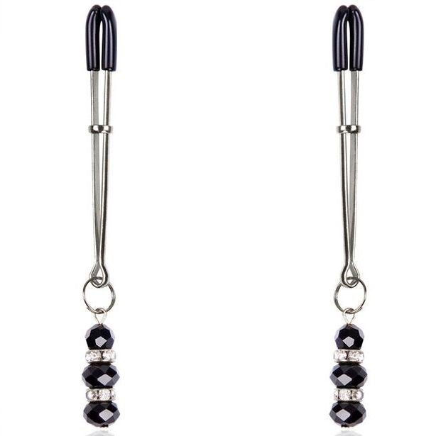 OHMAMA FETISH - NIPPLE Clamps WITH CRYSTAL STONES - Toys "n" Us