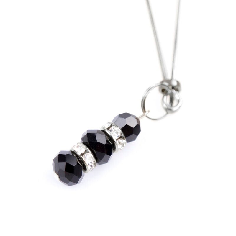 OHMAMA FETISH - NIPPLE Clamps WITH CRYSTAL STONES - Toys "n" Us
