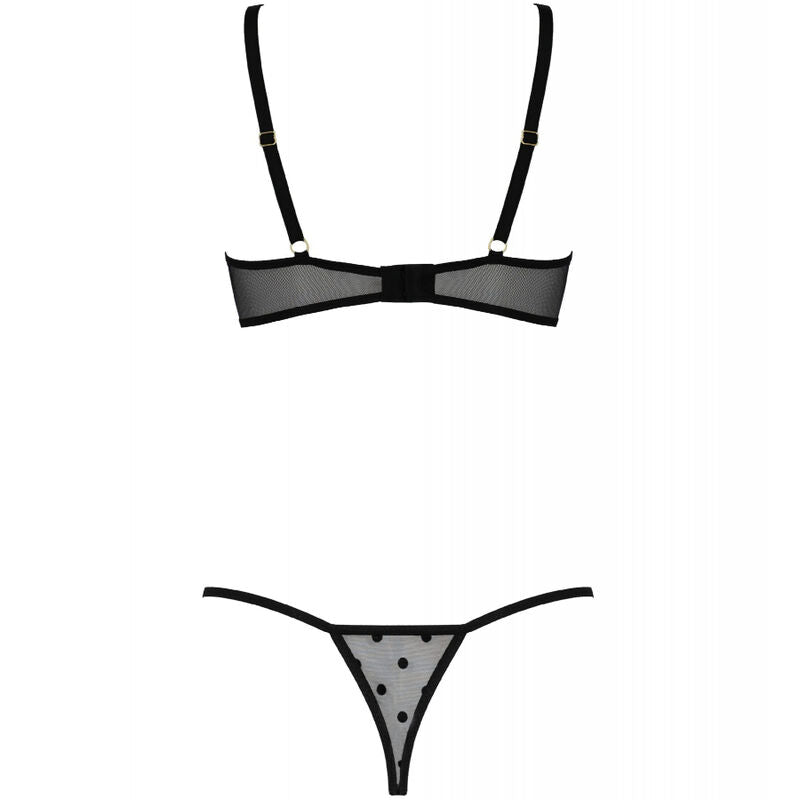 PASSION - MARINA CONJUNTO DUAS PEAS PRETO S/M - Toys "n" Us