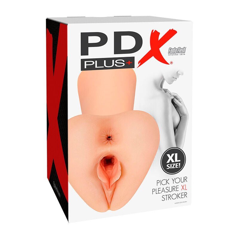 PDX PLUS - PICK YOUR PLEASURE XL REALISTIC STROKER FLESH - Toys "n" Us