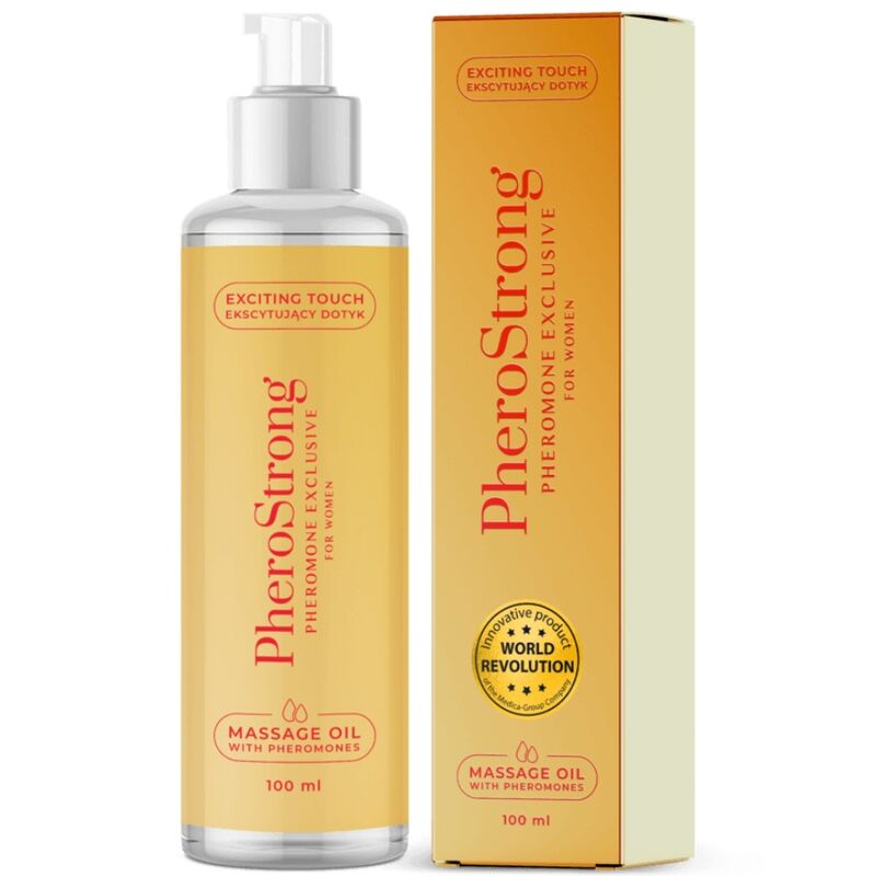 PHEROSTRONG - ÓLEO DE MASSAGEM EXCLUSIVO PARA MULHERES 100 ML - Toys "n" Us