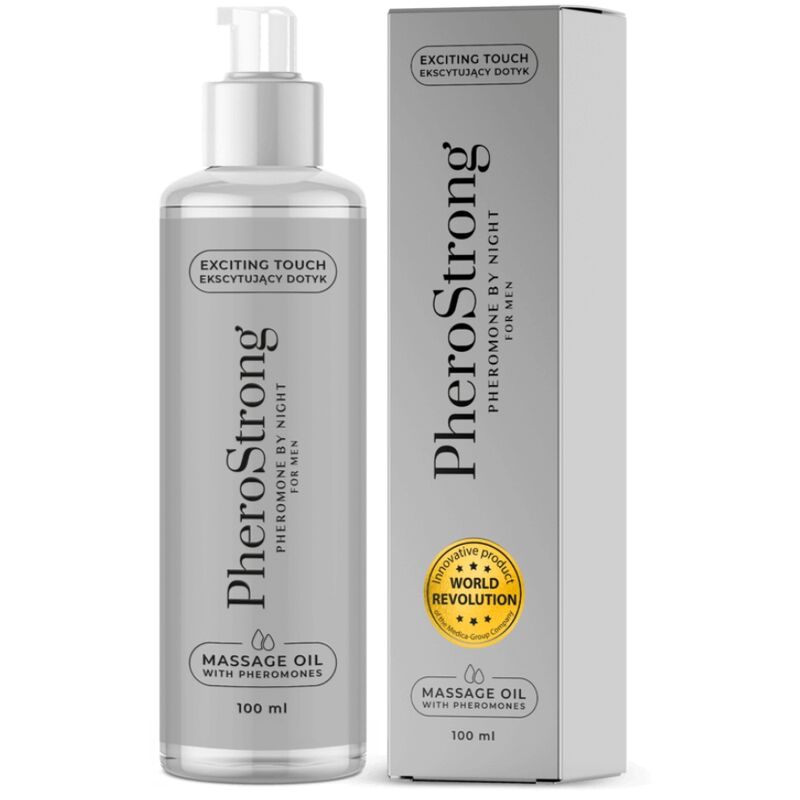 PHEROSTRONG - ÓLEO DE MASSAGEM NOITE PARA HOMEM 100 ML - Toys "n" Us