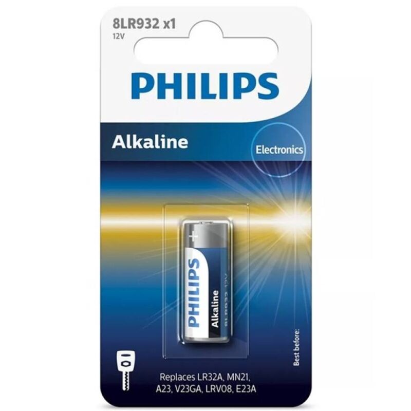 PHILIPS - BATERIA ALCALINA 12V LR23A MN21 8LR932 BLISTER*1 - Toys "n" Us
