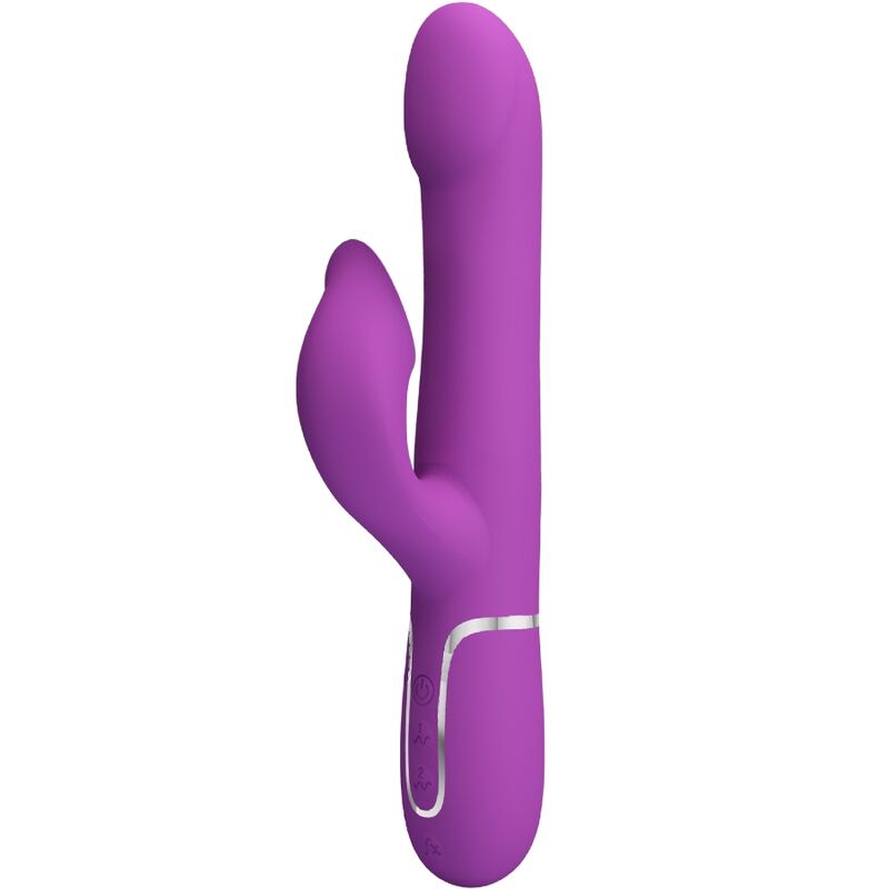 PRETTY LOVE - 4 IN 1 MULTIFUNCTION VIBRATOR & STIMULATOR PURPLE - Toys "n" Us