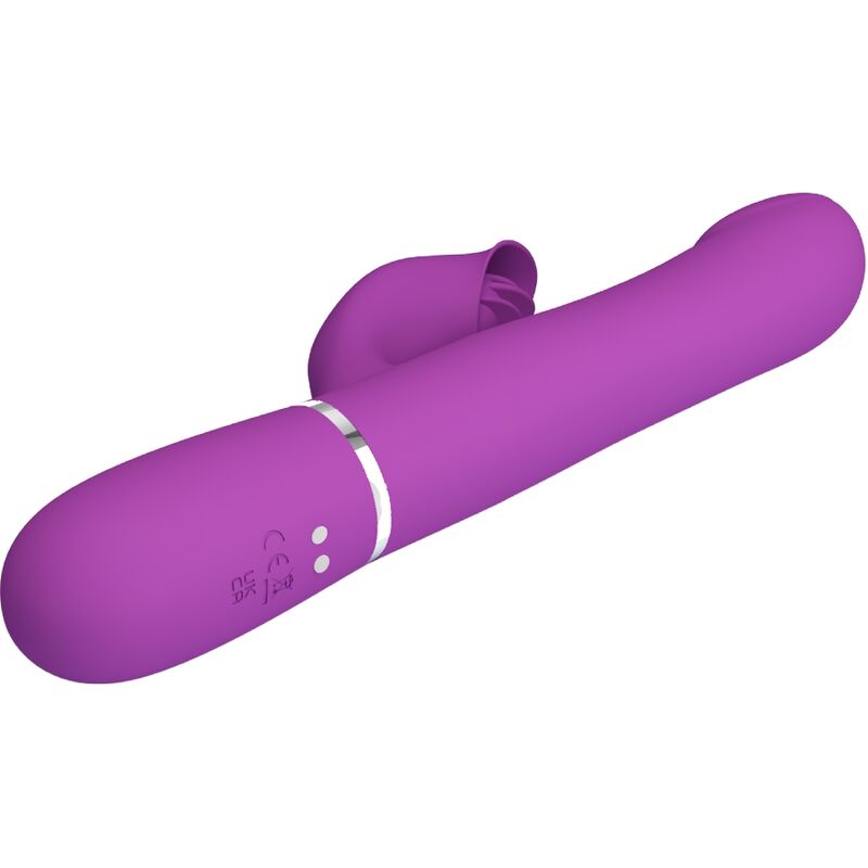 PRETTY LOVE - 4 IN 1 MULTIFUNCTION VIBRATOR & STIMULATOR PURPLE - Toys "n" Us
