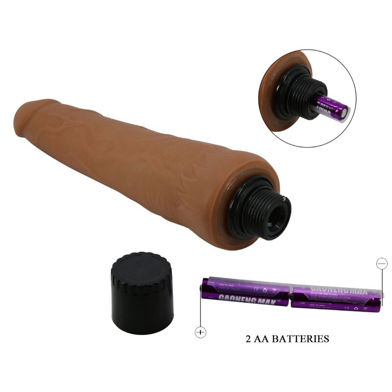 PRETTY LOVE - ALFREDO REALISTIC VIBRATOR 21.5 CM - O - 4 CM - Toys "n" Us