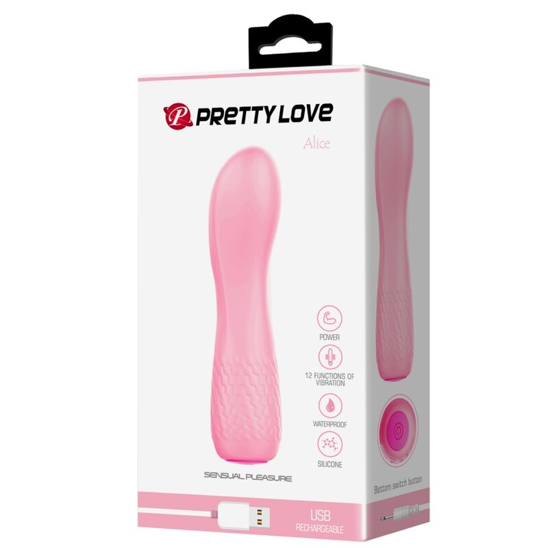 PRETTY LOVE - ALICE VIBRADOR RECARREGVEL PINK - Toys "n" Us