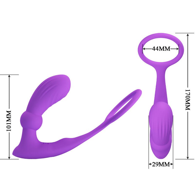PRETTY LOVE - ANEL ANAL E VIBRADOR WARREN VIOLET - Toys "n" Us