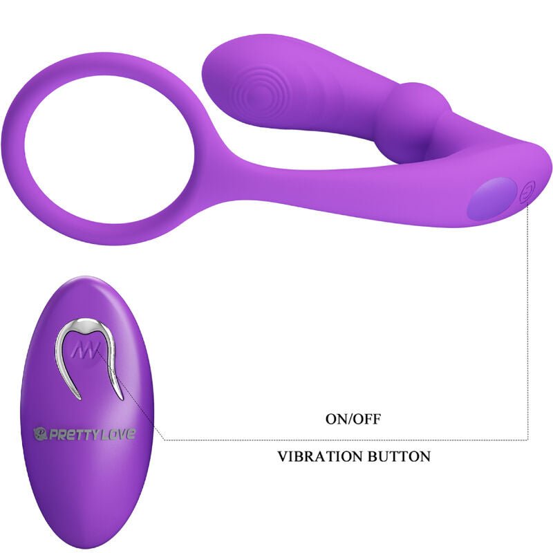 PRETTY LOVE - ANEL ANAL E VIBRADOR WARREN VIOLET - Toys "n" Us