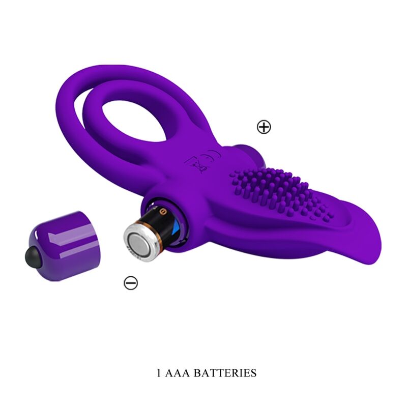 PRETTY LOVE - ANEL PARA PÉNIS VIBRANTE ROXO - Toys "n" Us