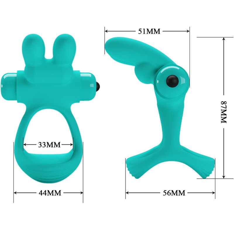 PRETTY LOVE - ANEL VIBRADOR DANTE COELHO VERDE - Toys "n" Us