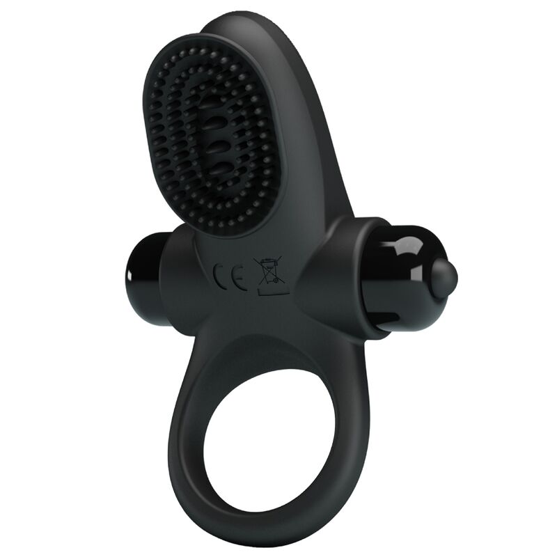 PRETTY LOVE - ANEL VIBRADOR II PARA O PÊNIS PRETO - Toys "n" Us