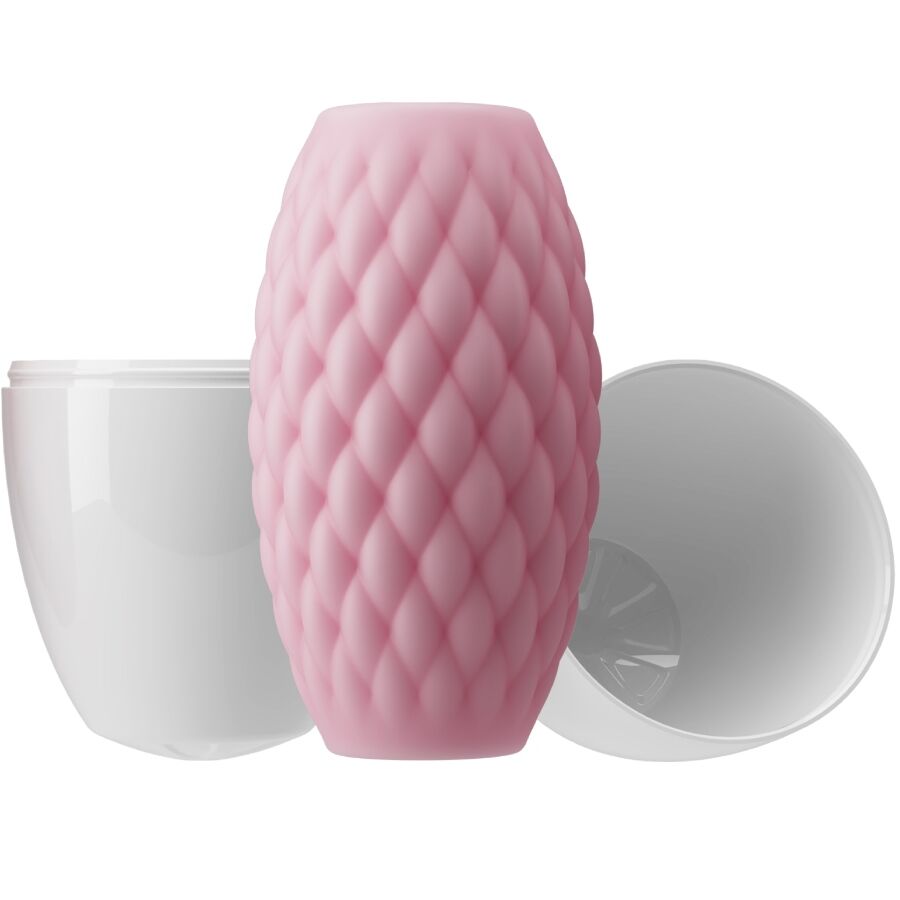PRETTY LOVE - ATHENA EROS SILICONE MALE MASTURBATOR PINK - Toys "n" Us