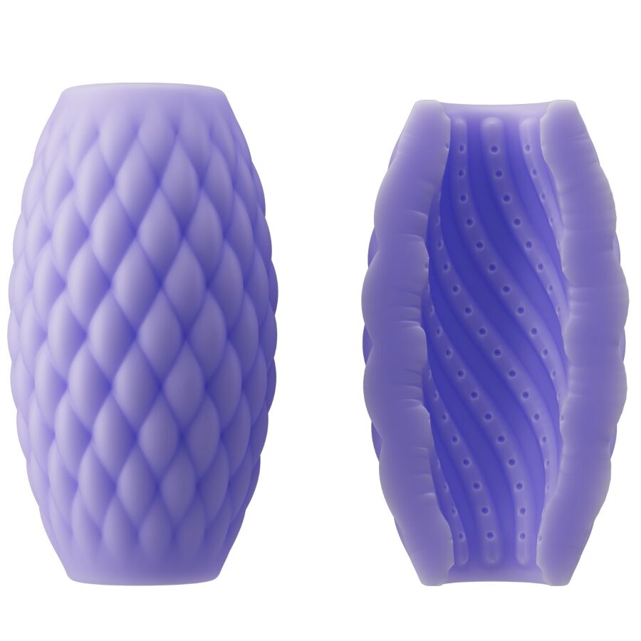 PRETTY LOVE - ATHENA EROS SILICONE MALE MASTURBATOR PURPLE - Toys "n" Us
