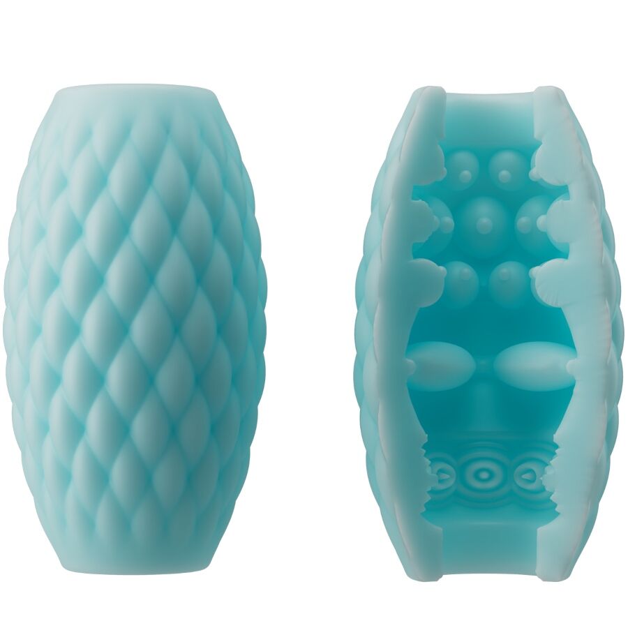 PRETTY LOVE - ATHENA EROS SILICONE MALE MASTURBATOR SKY BLUE - Toys "n" Us