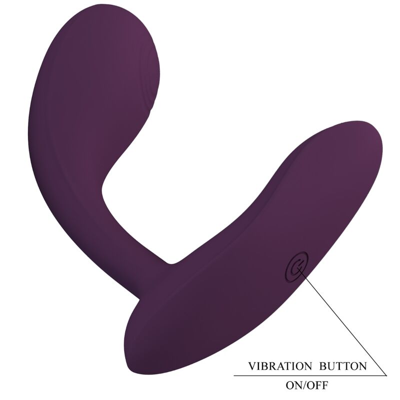 PRETTY LOVE - BAIRD G - SPOT 12 VIBRAÇÕES RECARREGÁVEL LILA APP - Toys "n" Us